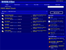 Tablet Screenshot of forum.xnxx.com