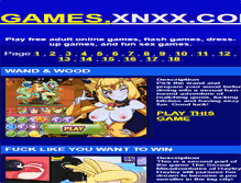 Tablet Screenshot of games.xnxx.com